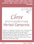 Clove Herbal Compress