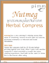 Nutmeg Herbal Compress